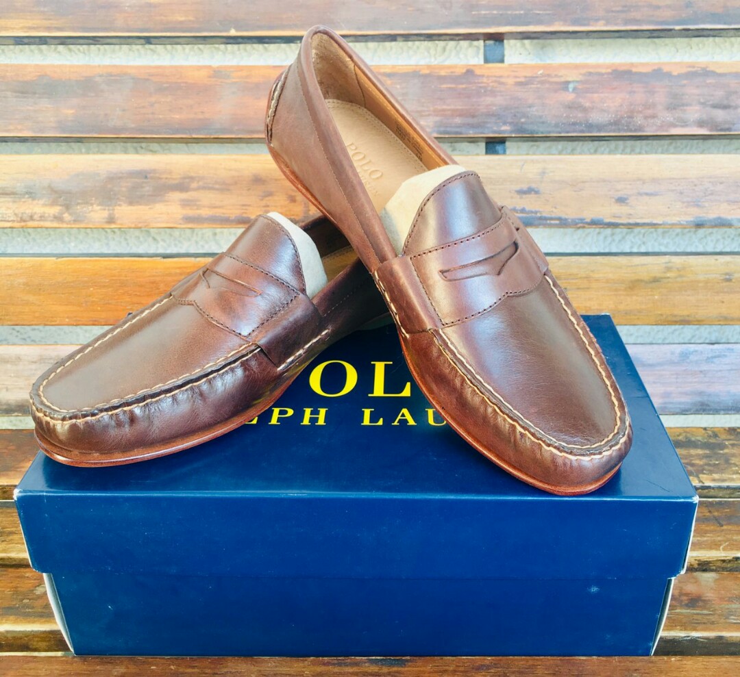 Original Polo Ralph Lauren Shoes, Men's Fashion, Footwear, Dress Shoes on Carousell
