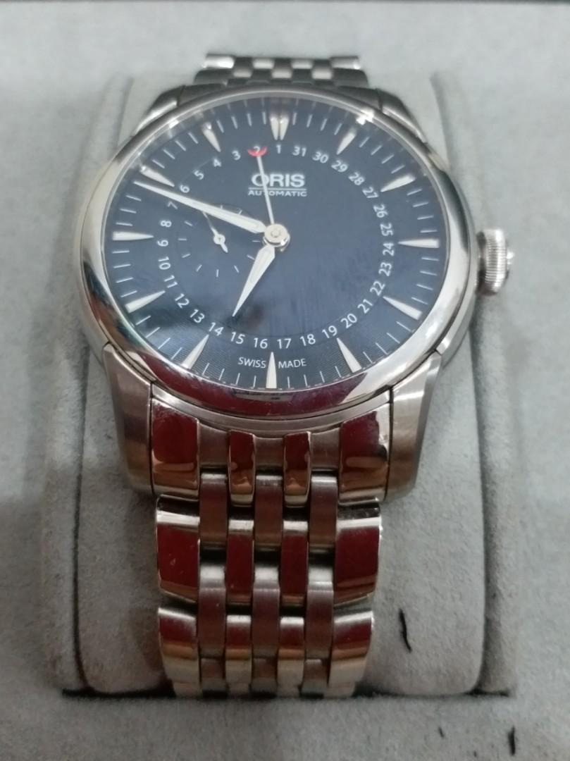 ORIS Swiss Stainless Steel, Front Sapphire Crystal, Water Resistant 5