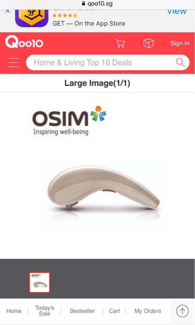 Osim u pamper clearance