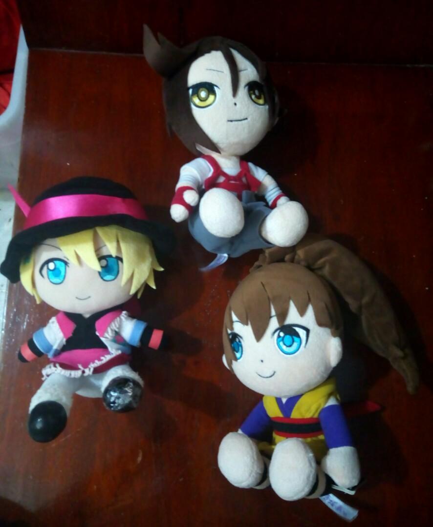 Otome Anime Plushies Hakuouki Utaprince Toys Games Toys On Carousell