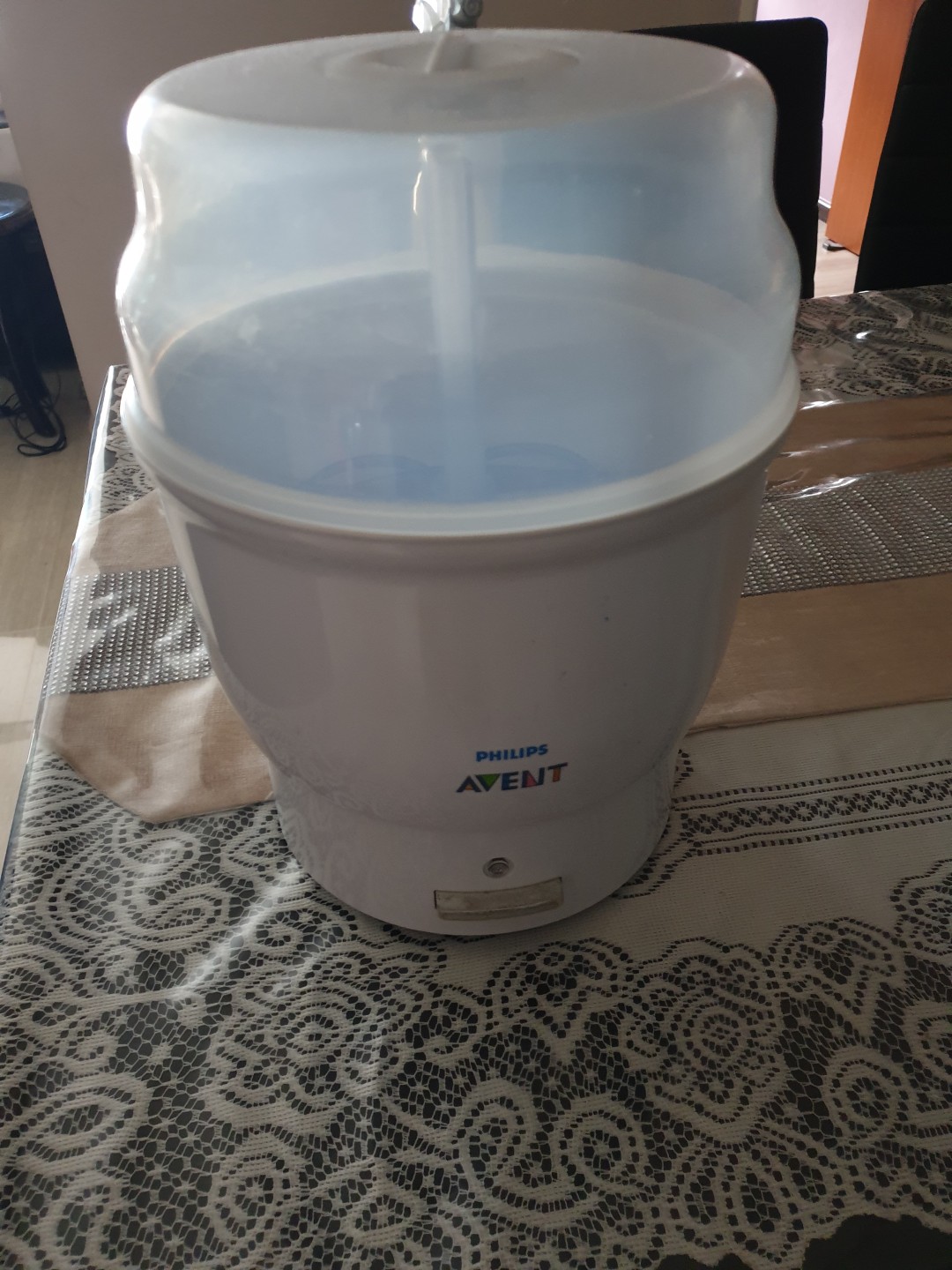 PHILIPS AVENT BOTTLE STERILIZER MANUAL visual data 3