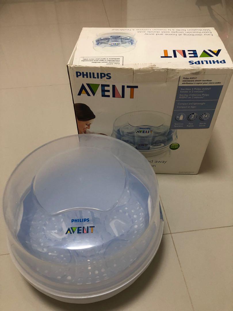 Philips Avent Microwave Steam Sterilizer Babies Kids Nursing