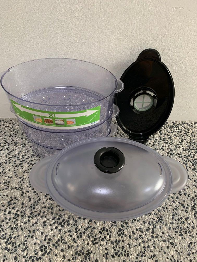 Steamer Containers Philips Steamer containers, TV & Home Appliances, Kitchen Appliances ...