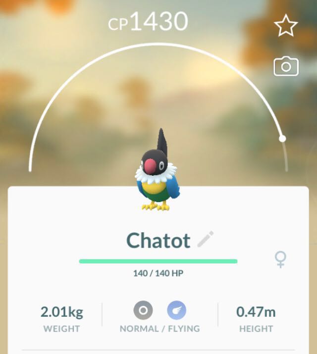 Pokemon Go Regionals Chatot Kangaskhan For Sale Trade Toys Games Video Gaming Others On Carousell - cat code for roblox pok