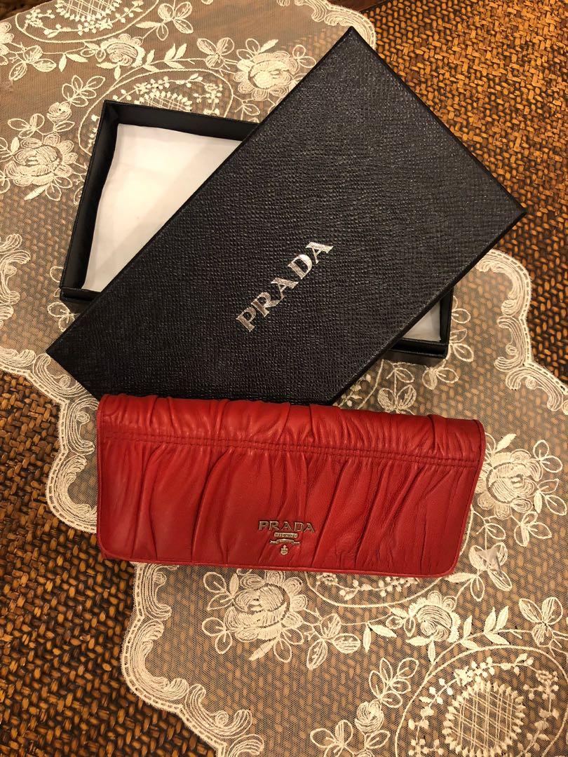 Prada Nappa Gaufre 1M1132 Wallet Women s Fashion Bags Wallets Purses Pouches on Carousell
