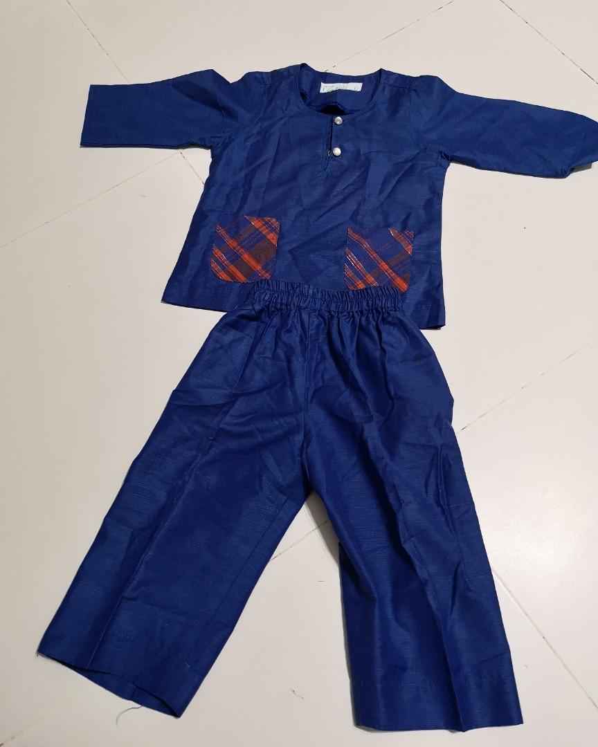 Preloved Boy Baju Kurung Babies Kids Boys Apparel 1 To 3 Years On Carousell - baju roblox free boy