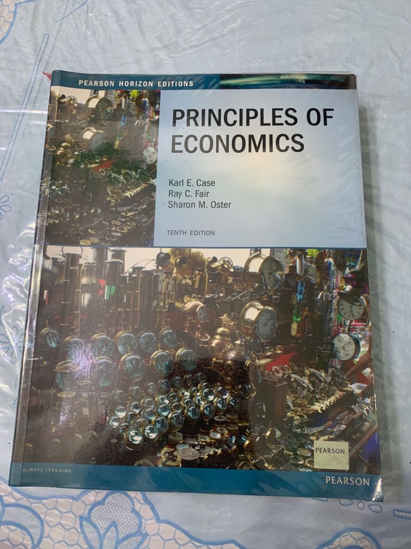 Principles Of Economics By Case Fair Oster Textbooks On Carousell