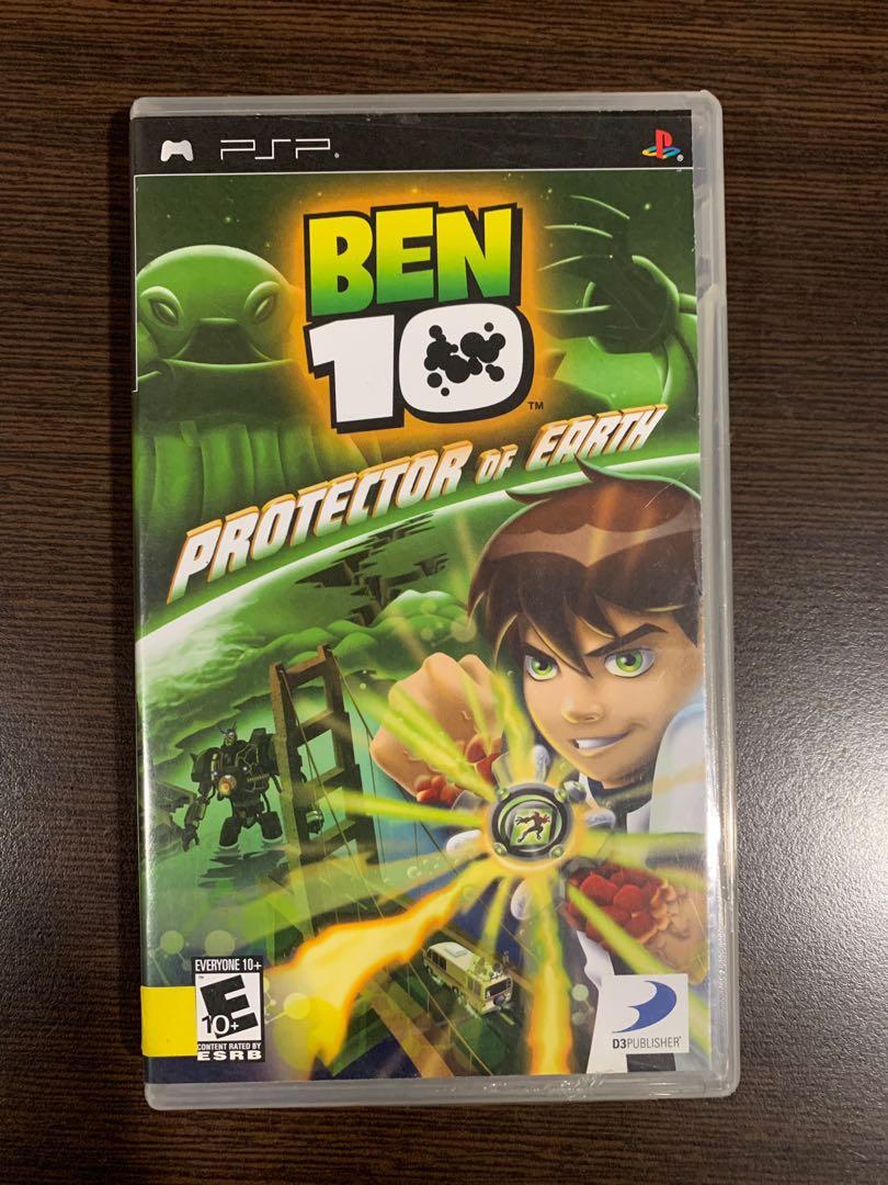 Psp Ben 10 Protector Of Earth Game Used Toys Games Video Gaming Video Games On Carousell