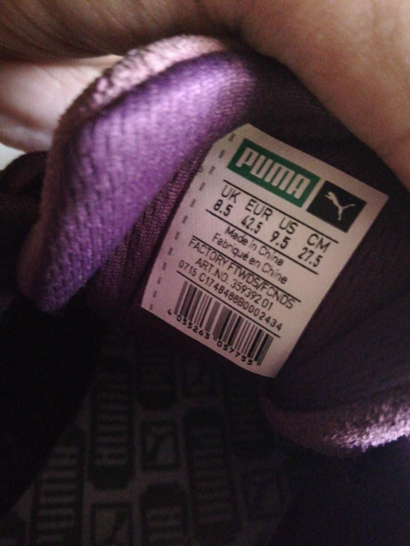 puma trinomic purple