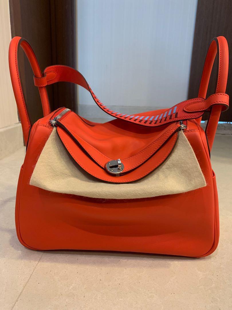 hermes lindy red