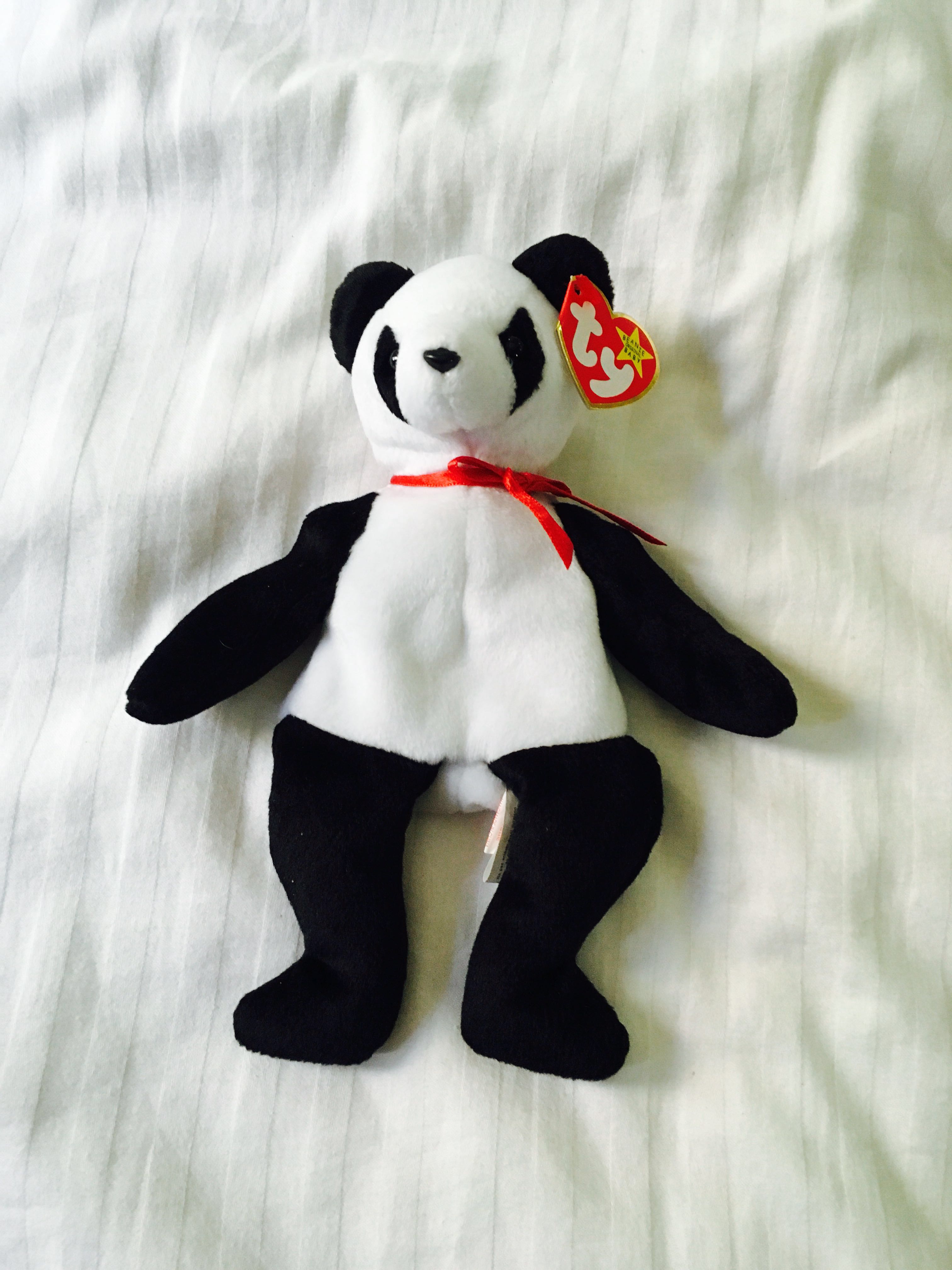 panda beanie baby 1997
