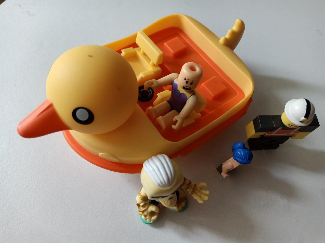 Roblox Celebrity Sharkbite Duck Boat Vehicle Toys Games Other Toys On Carousell - roblox duck boat
