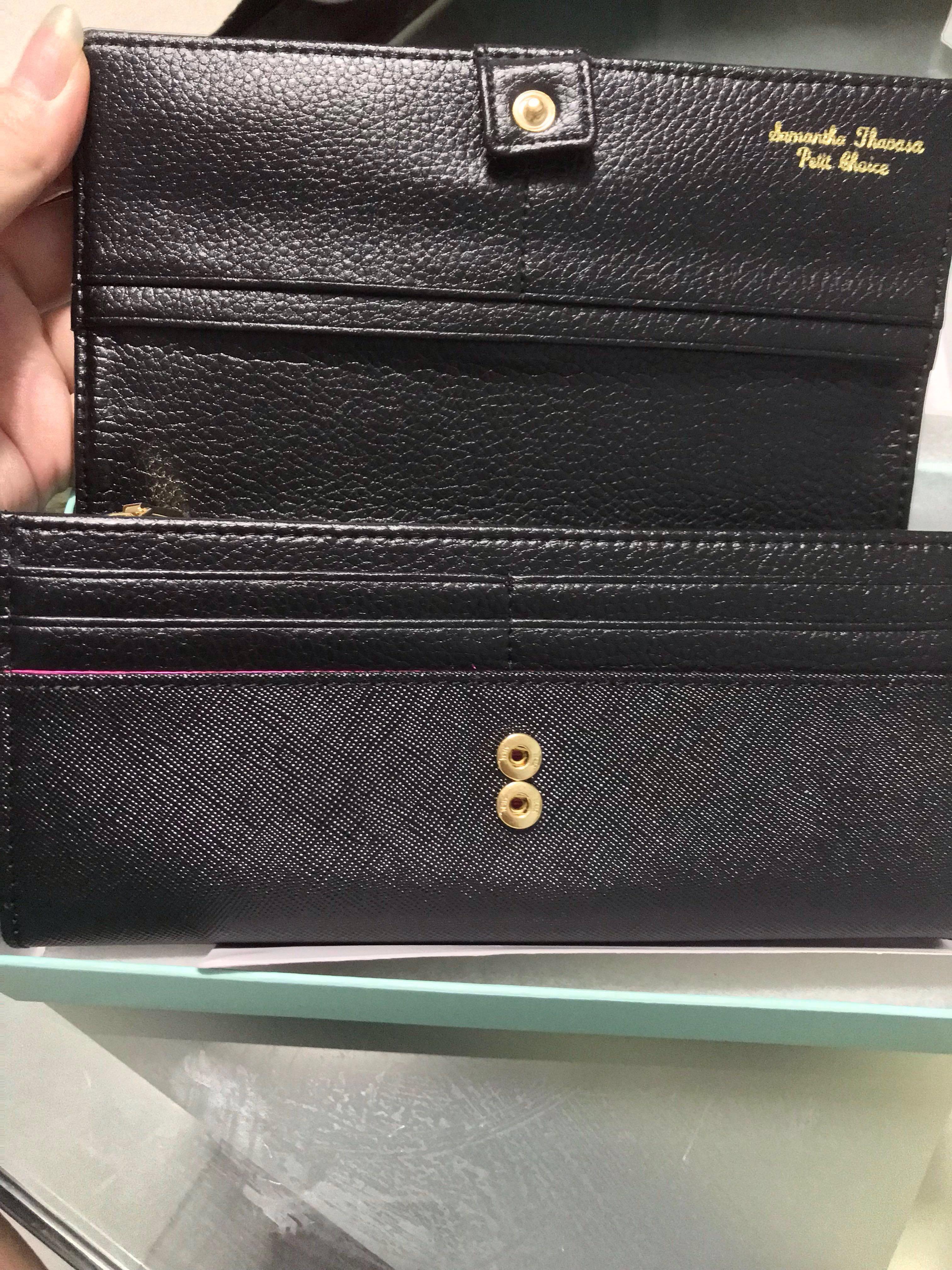 Samantha Thavasa Petit Choice Wallet (Black), Women's Fashion