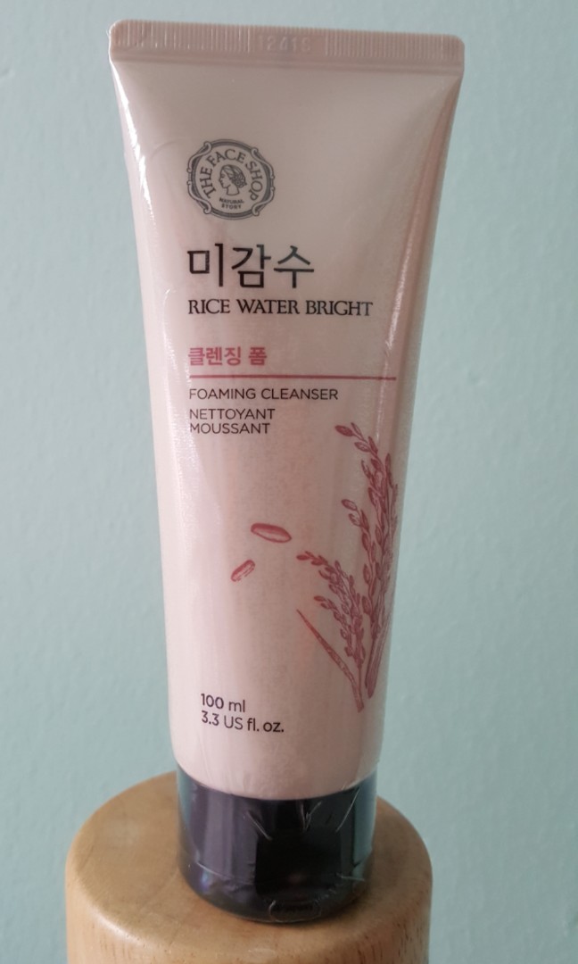 *Sealed* Brand New Rice Water Bright Foaming Cleanser, Expire on March