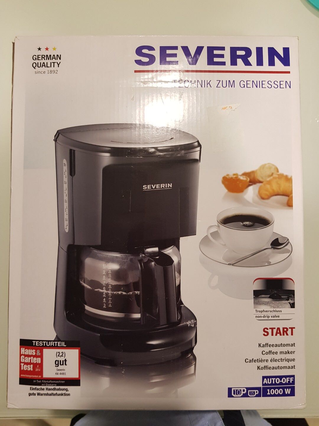 severin coffee machine tv home appliances kitchen appliances coffee machines makers on carousell