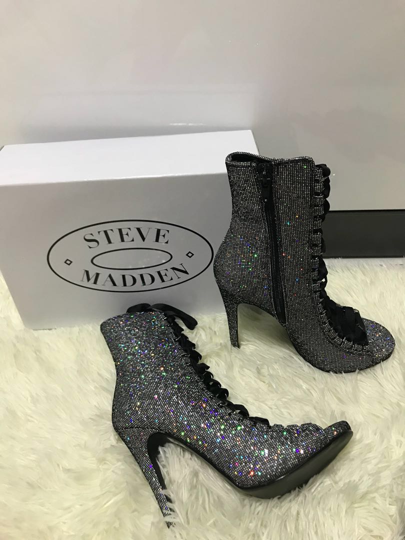 sparkly boots steve madden