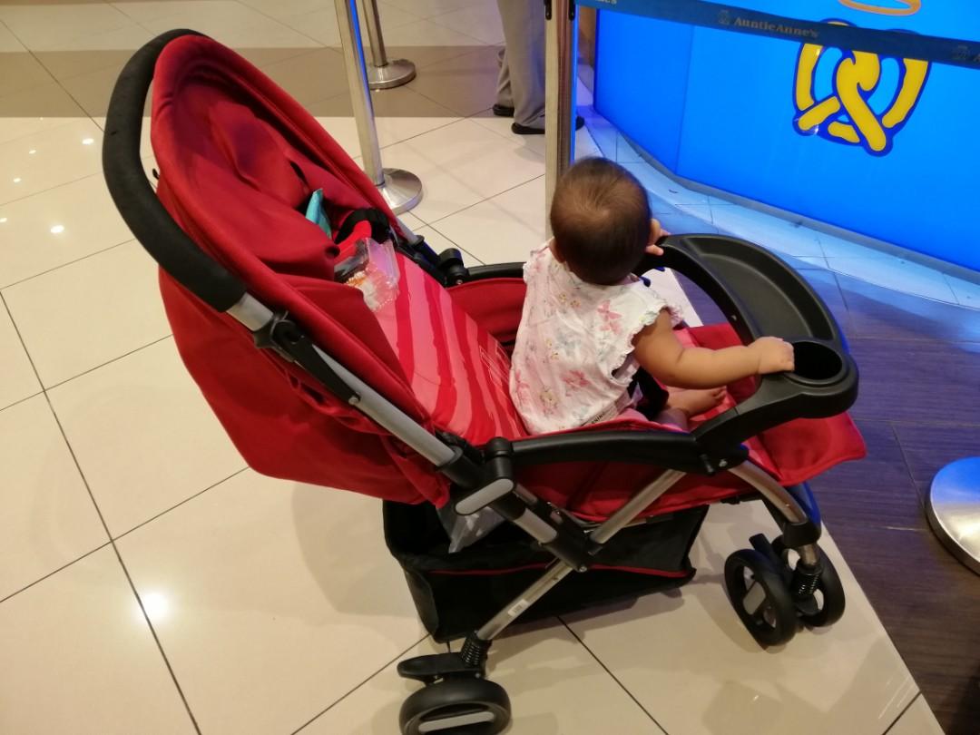 StrollerSweet Cherry (Category: Strollers) located in Kuala Lumpur. Submitted by afifialfateh (Listing ID 228468960, Image 1). Description: Stroller sweet cherry. Condition 9/10. Can meet up to buy or see the stroller. Price negotiable..