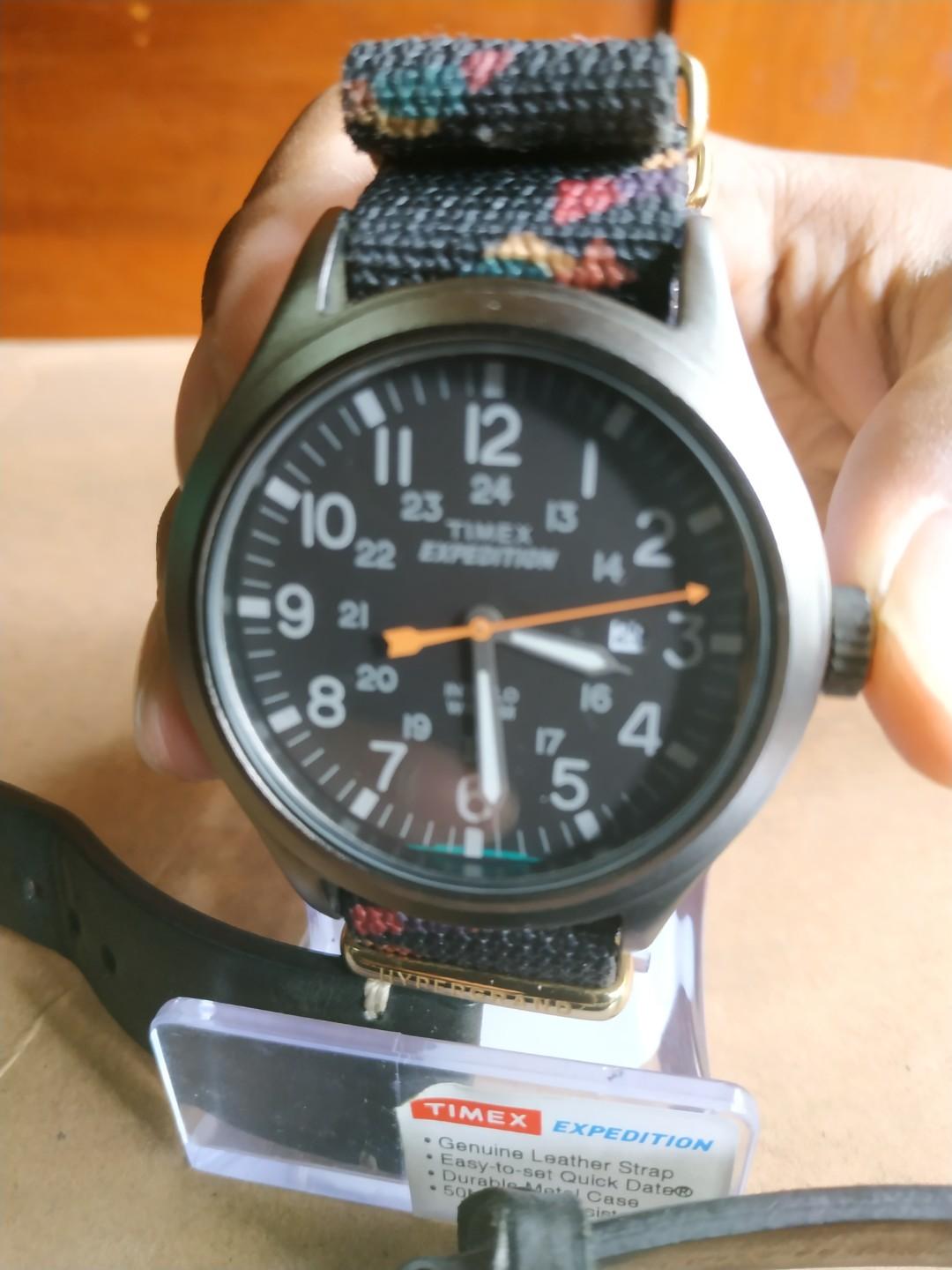 Timex Expedition TW 4B01900 TC + Rockfall Strap Hypergrand, Fesyen Pria