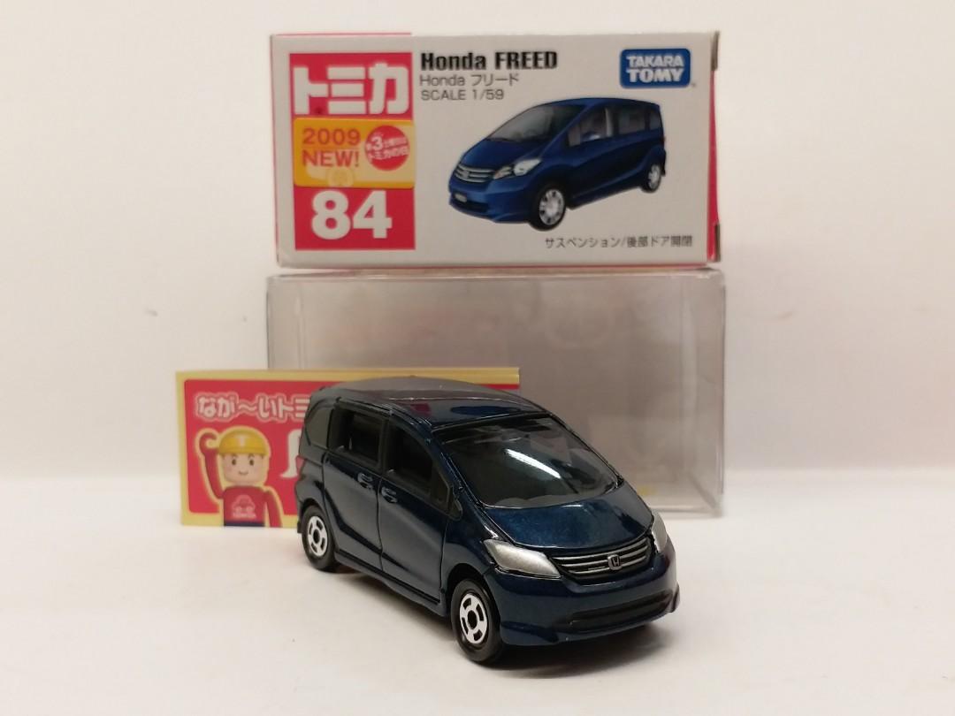 Tomy Tomica 日版 No 84 本田honda Freed 09年新車貼及蛋紙 絕版罕有 沒有黑轆 興趣及遊戲 玩具 遊戲類 Carousell