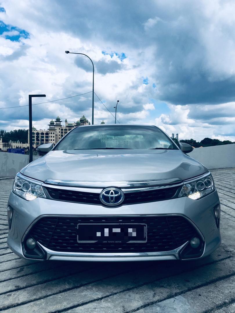 Toyota camry 2.0 Hybrid for rent / kereta sewa murah!, Cars, Vehicle