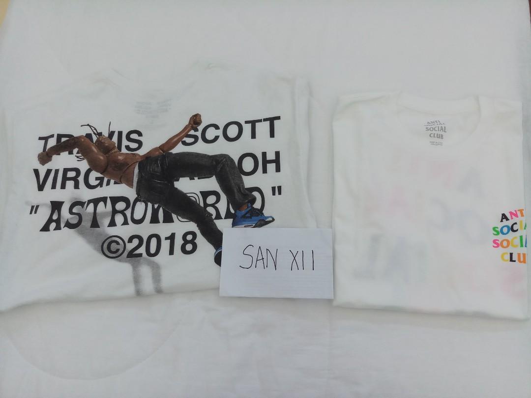 Travis scott x virgil abloh by a thread tee cactus jack Men s