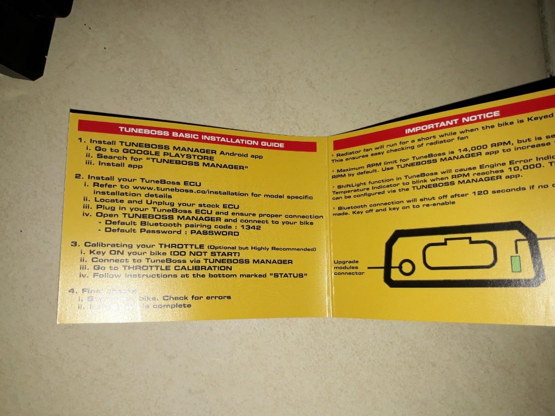 Tuneboss Ecu Motorcycles Motorcycle Accessories On Carousell Tuneboss Ecu Motorcycles Motorcycle Accessories On Carousell