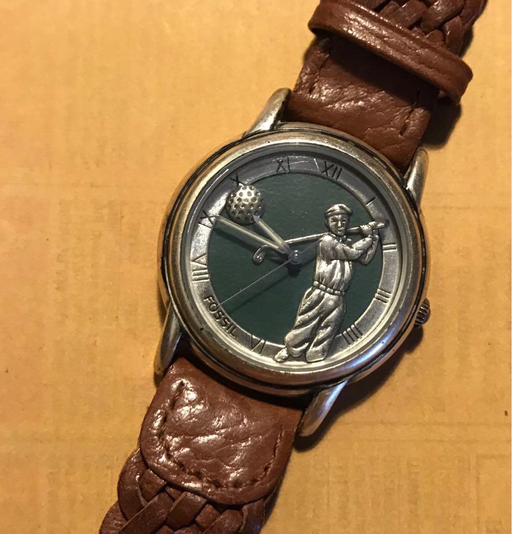 Fossil golf watch on sale