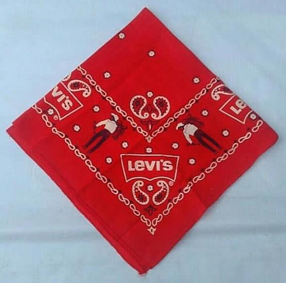 levi's red bandana