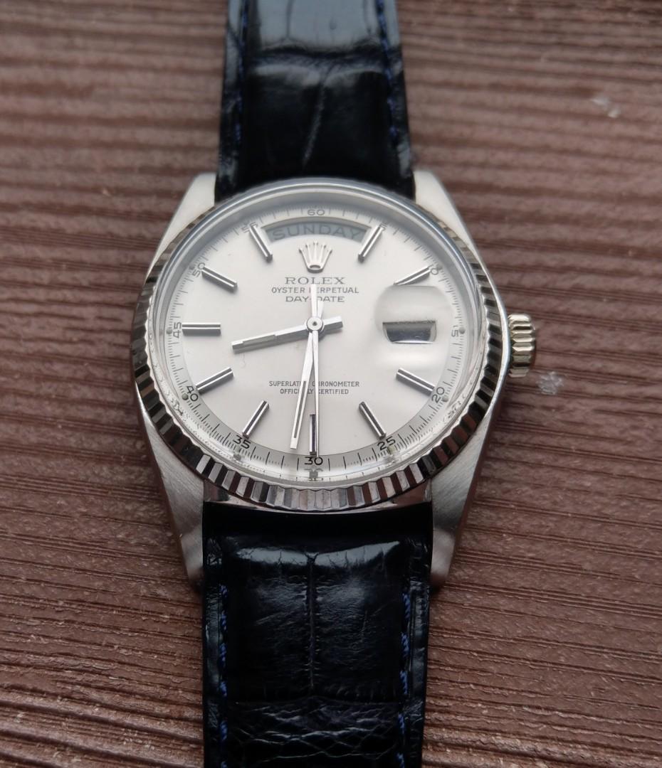 Vintage Rolex Day Date 1803 white gold 