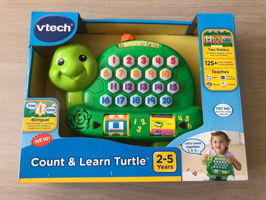 Vtech count 2025 and learn turtle