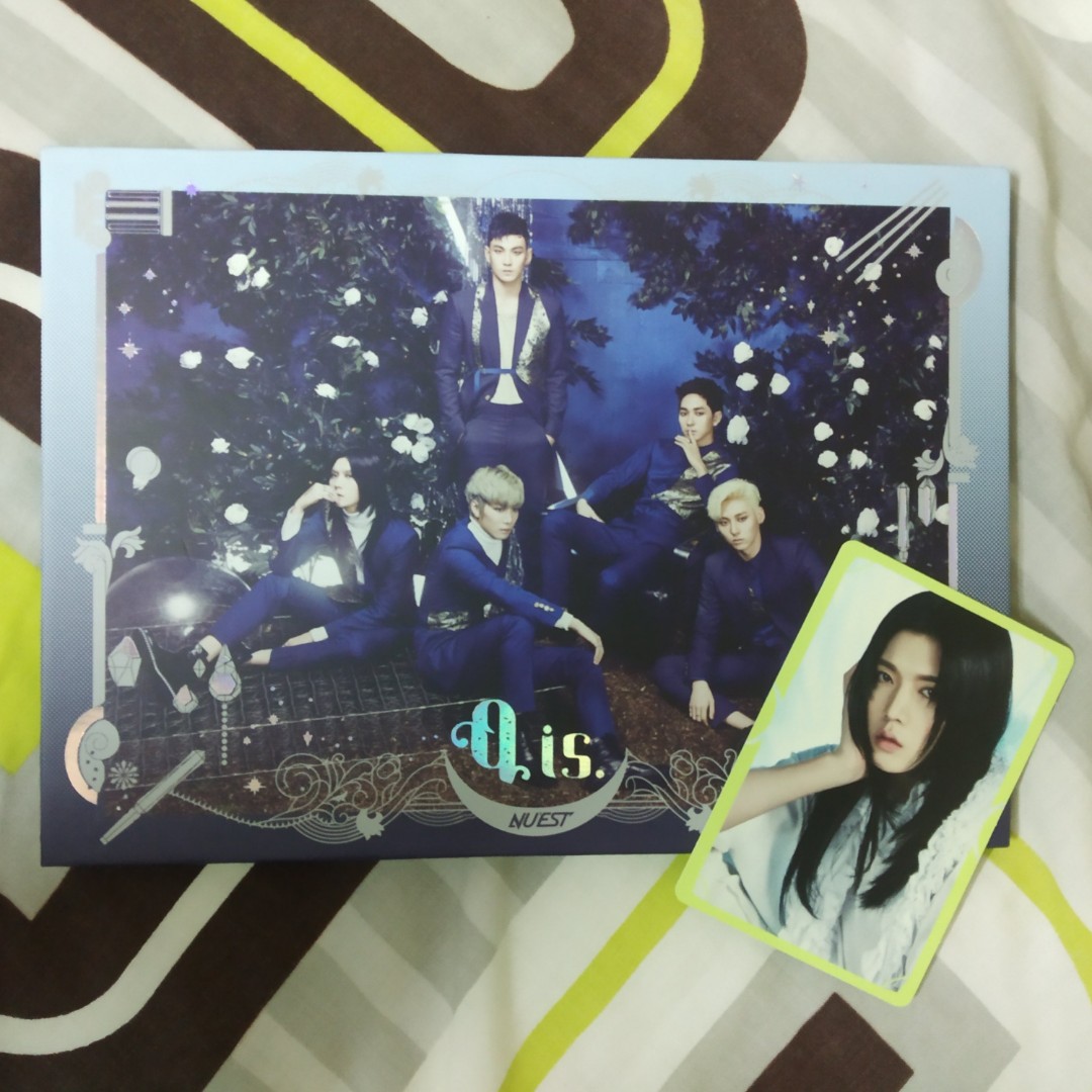 wts fast!!!] NU'EST Q'is ren pc, Hobbies & Toys, Collectibles