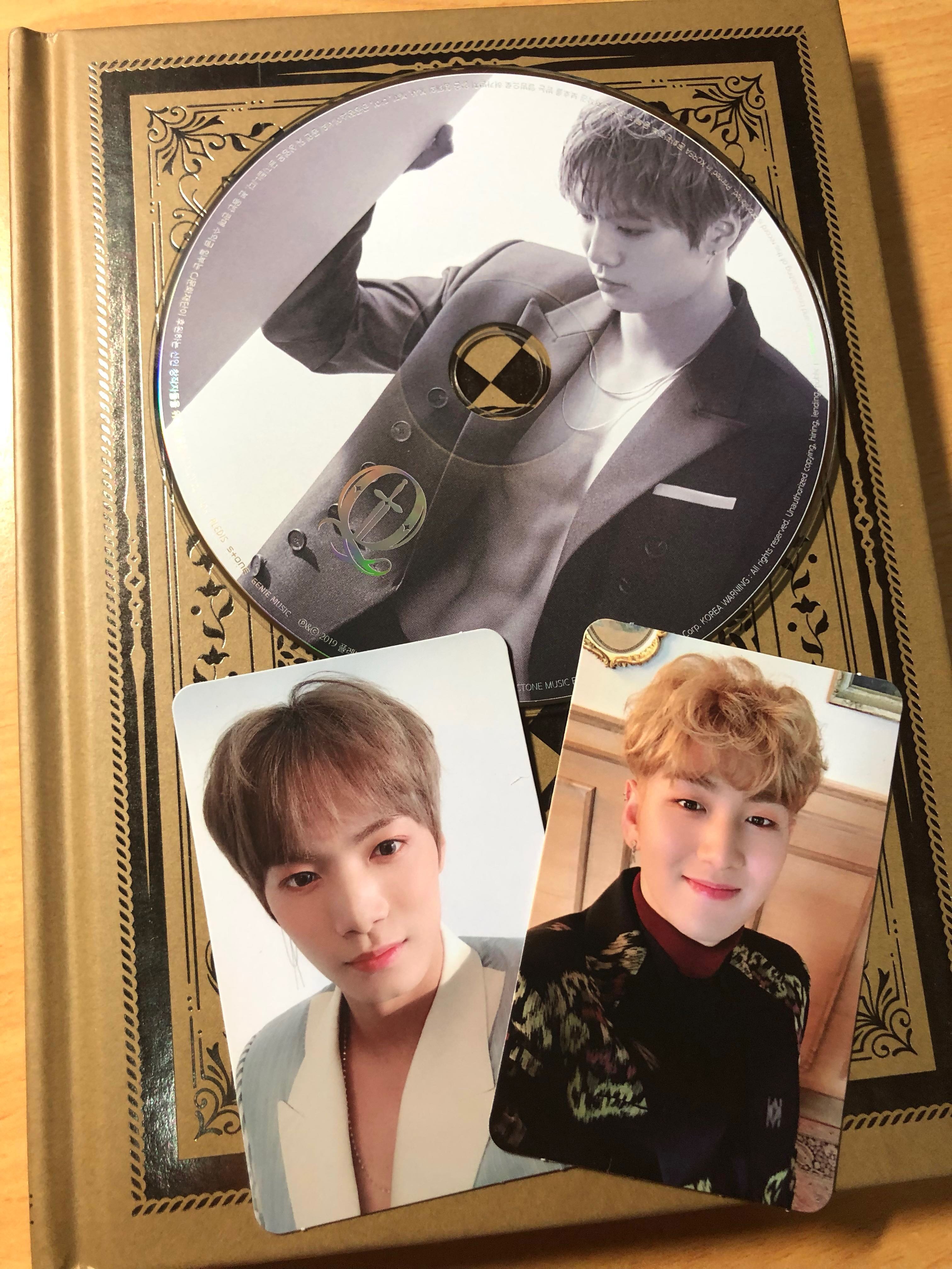 Wtt Nu Est Happily Ever After Photocard And Cd Ren Baekho Jr Entertainment K Wave On Carousell