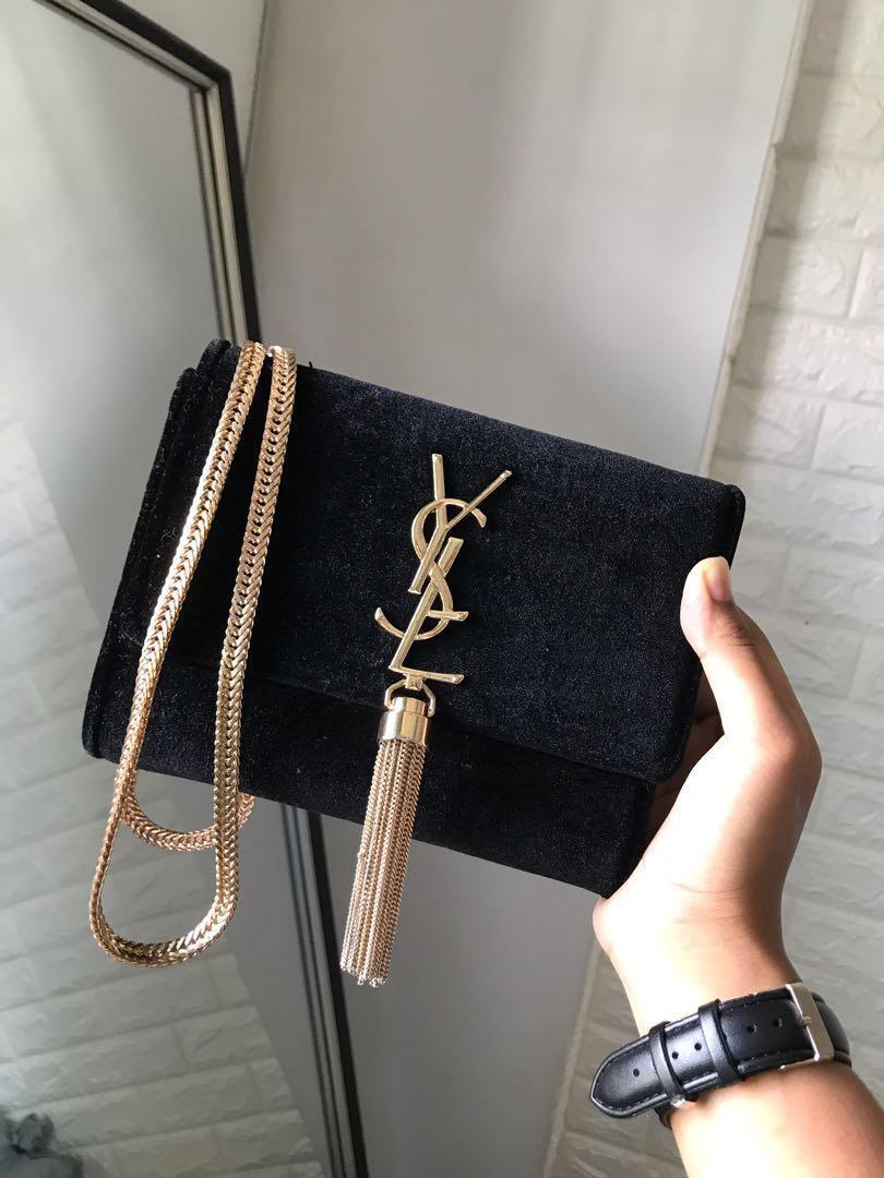 Ysl kate shop velvet bag