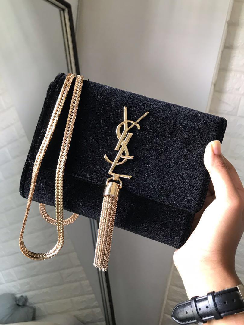 Ysl velvet kate 2025 bag