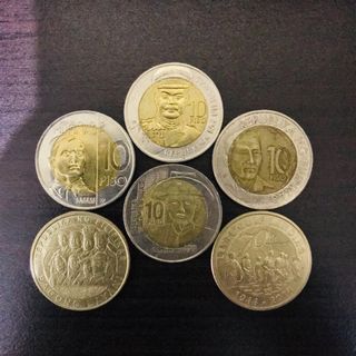 commemorative silver one peso coins jose rizal mabini andres