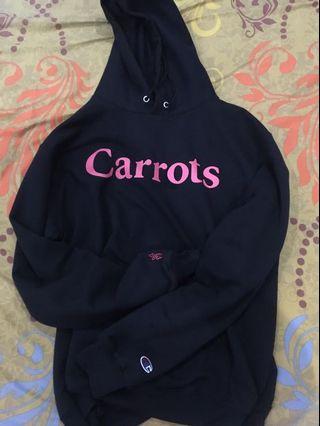 carrots x champion hoodie