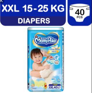 Mammy Poko diaper XXL (40 pcs )