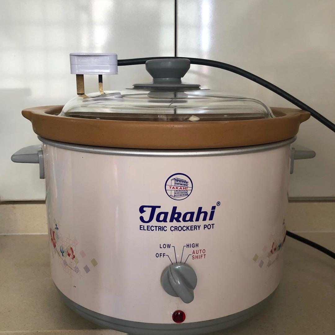4.7 Litre Takahi Slow Cooker, TV & Home Appliances, Kitchen Appliances, Cookers on Carousell