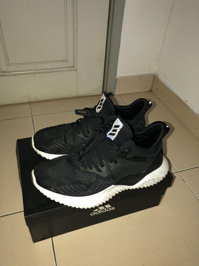 Adidas alphabounce continental black clearance