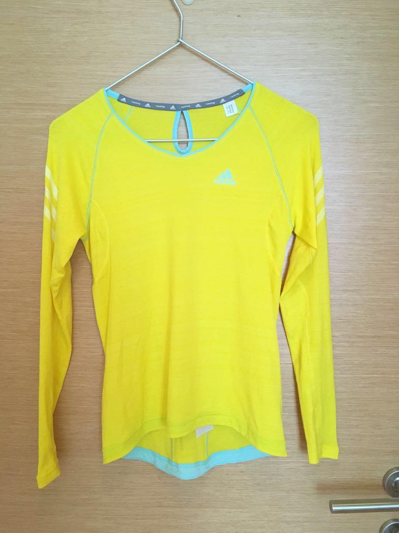 adidas women's climalite long sleeve tee