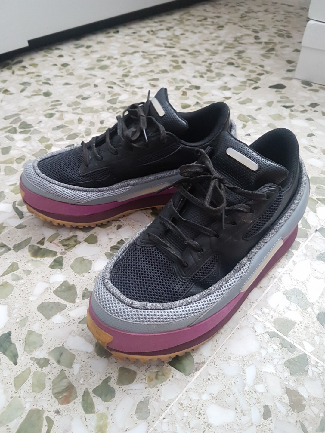 raf simons platform sneakers