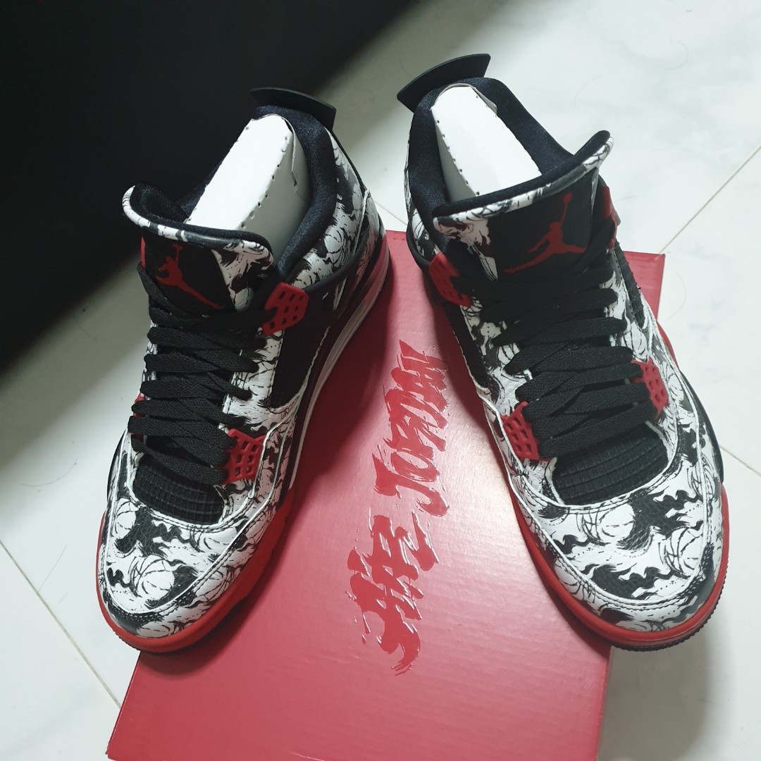 jordan retro 4 tattoo