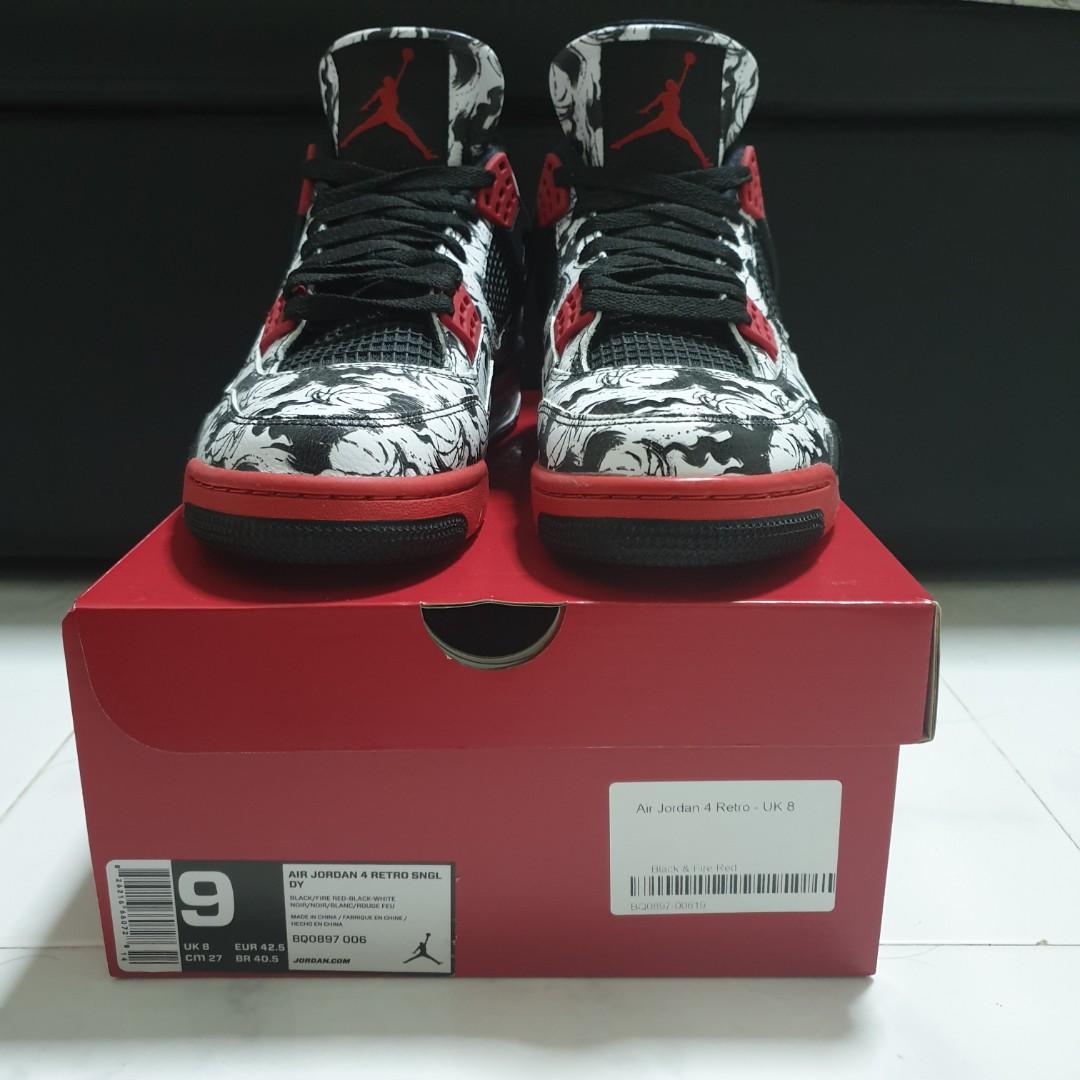 jordan 4 retro tattoo