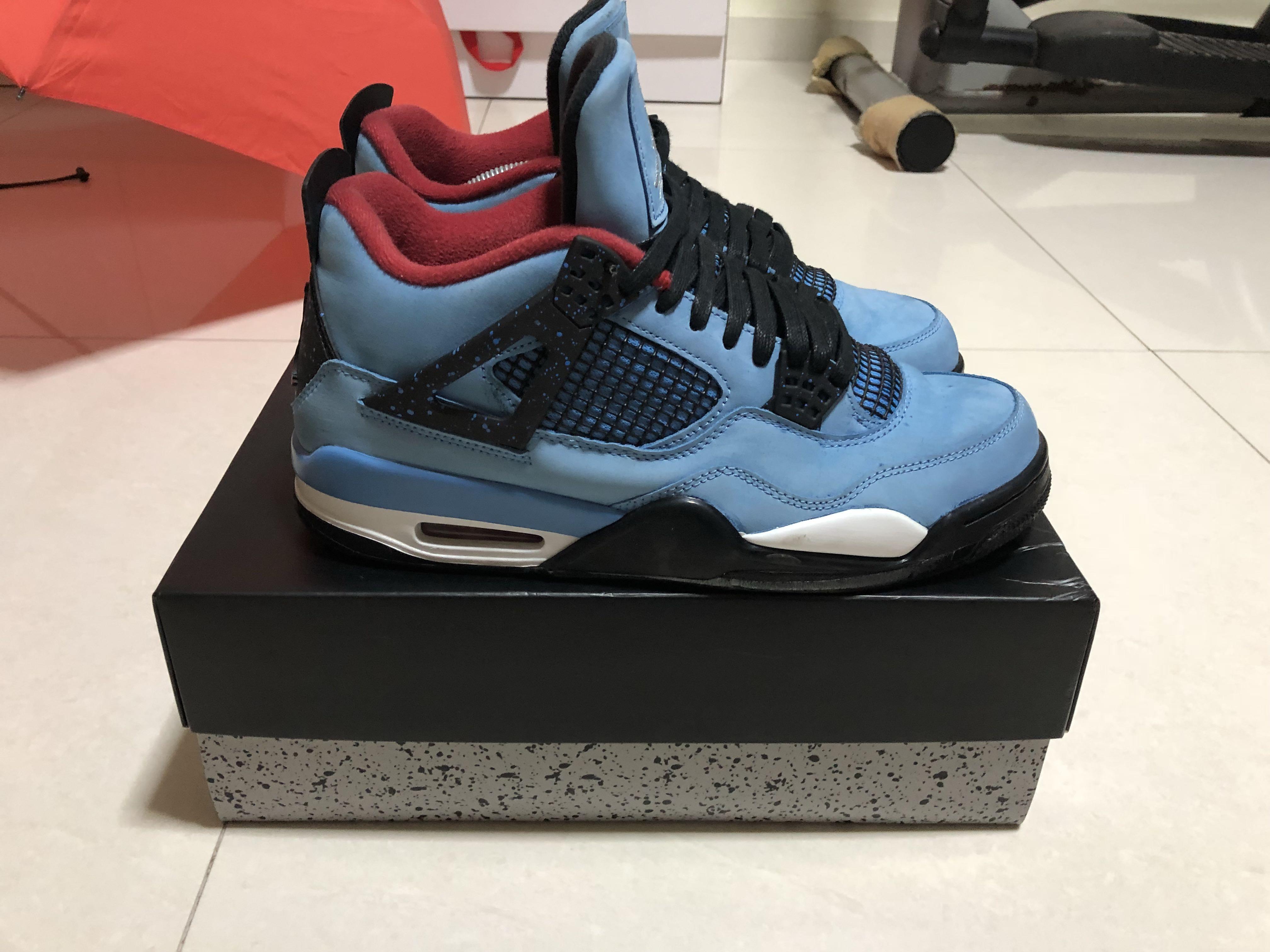 jordan 4 travis scott used