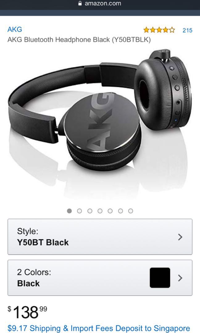 akg y50bt amazon