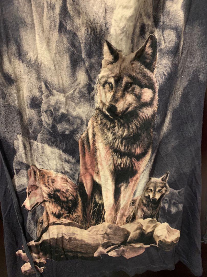 All saints wolf t shirt hot sale