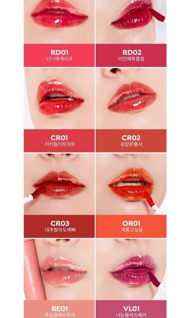 A Pieu Juicy Pang Tint Pre Order Beauty Personal Care Face Makeup On Carousell