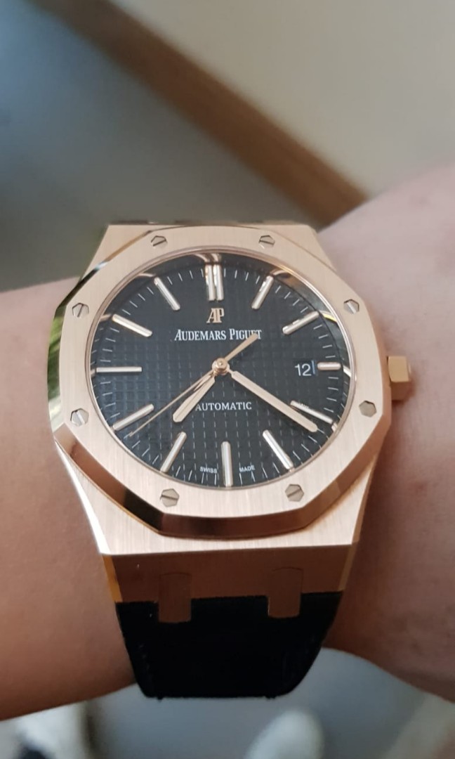 audemar piguet rose gold