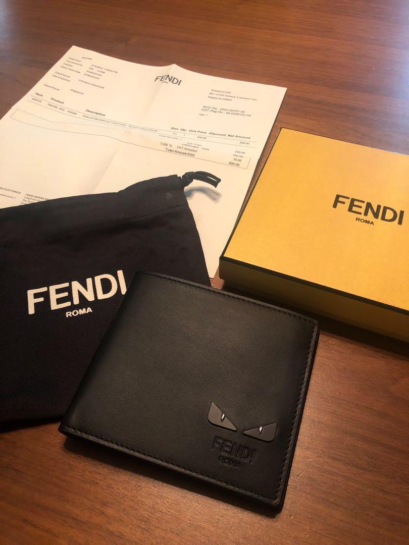 Authentic Fendi Men Wallet, Men's 