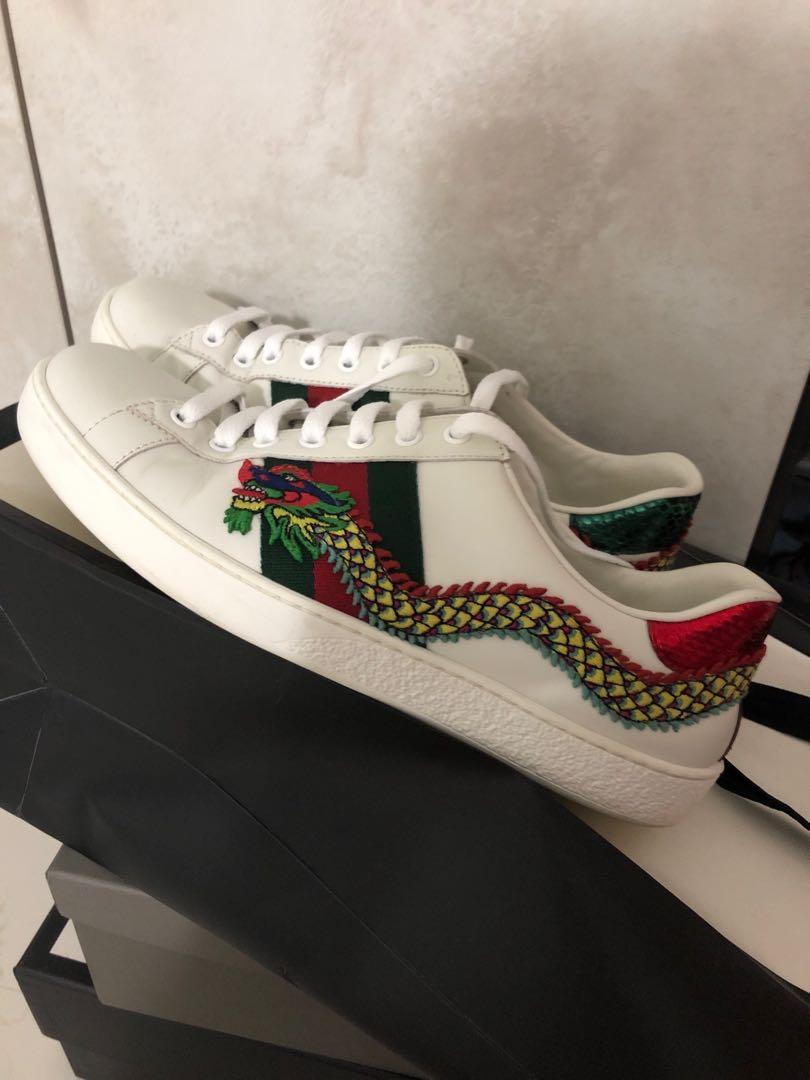 Gucci Ace Blue Dragon Online Sale, UP TO 65%